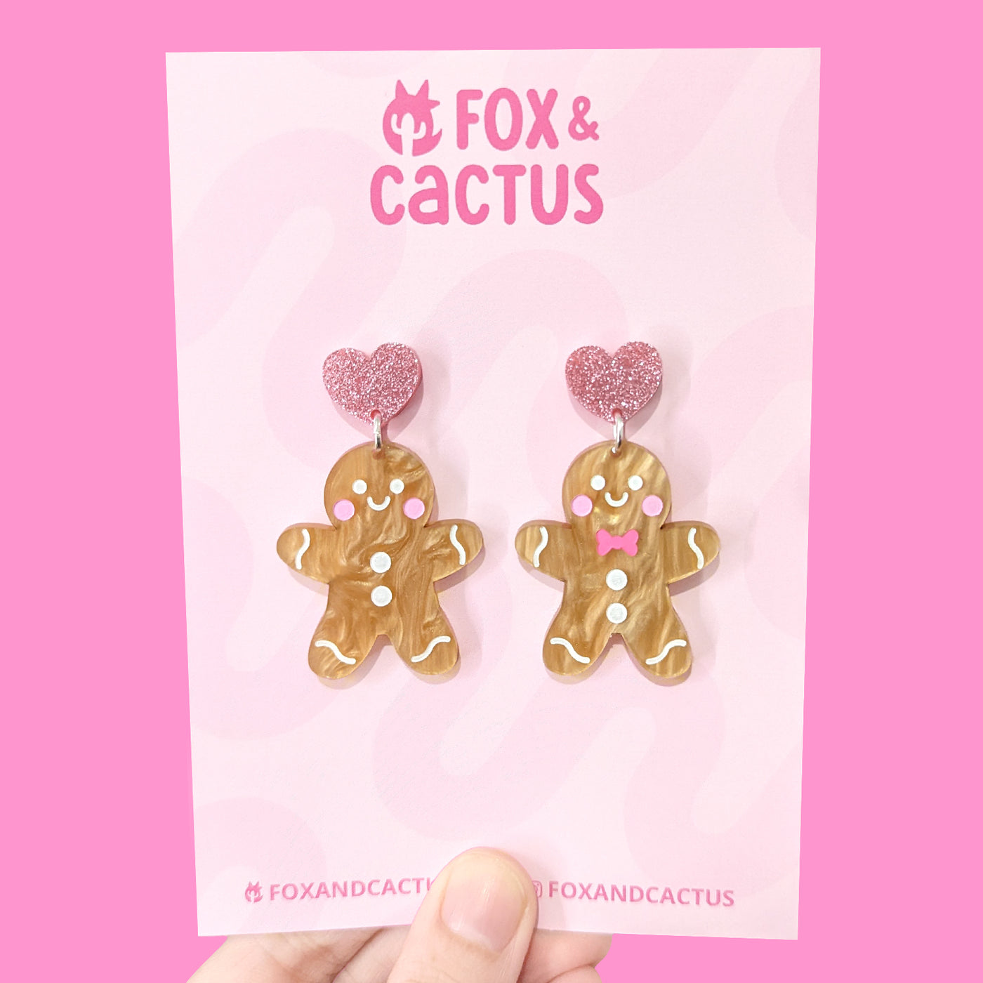 Gingerbread (Sugar Cookie) Dangle Earrings