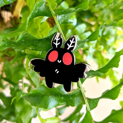 Mothman Enamel Pin by Fox and Cactus